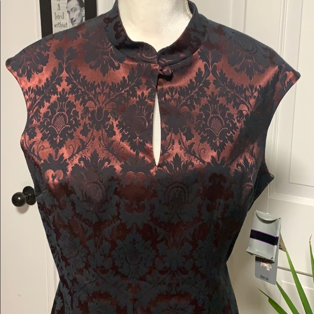 Chinoiserie Jacquard Dress.